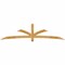 Ekena Millwork Davenport Rough Sawn Timber Gable Bracket, Western Red Cedar, 108"W x 27"H x 4"D x 4"F, 6/12 Pitch GBW108X27X0404DAV00RWR - alternate 1